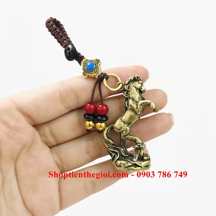 Móc Khóa Tượng Đồng Con Ngựa - SP005219